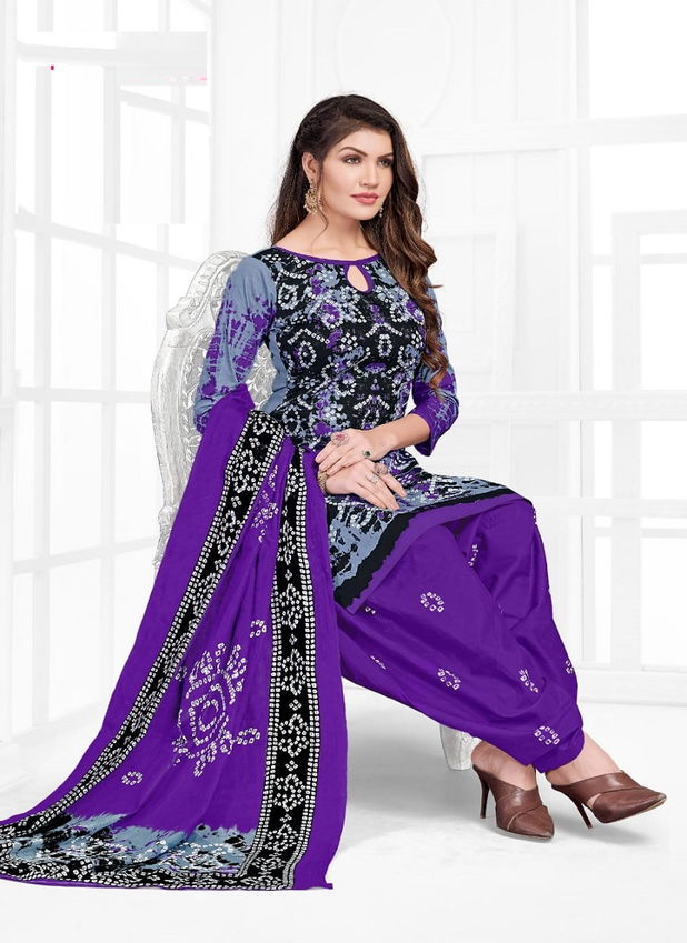 Mishri Bandhni Special 1 Latest Regular Wear Printed Cotton 
Ready Made Collection
