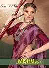Mishu Vol 5 By Vallabhi Georgette Printed Sarees Wholesale Clothing Suppliers In India
