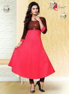 MISTY  VOL-1 Designer Regular Wear Cotton Satin Circle Neck Design Anarkli Kurti