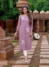 Mitttoo Triveni Ethnic Wear Rayon Checks Work Designer Kurti Collection