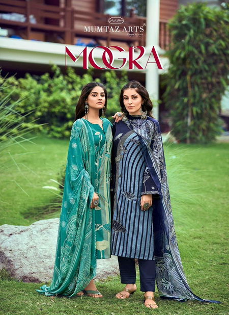 Mogra By Mumtaz Embroidery Cotton Dress Material Wholesale Shop In Surat
 Catalog