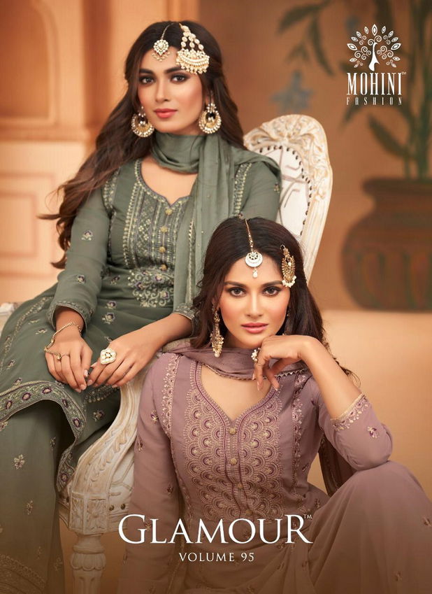 Mohini Glamour 95 Exclusive Latest Fancy Designer Festive Wear Georgette Embroidery Work Salwar Suit Collection
