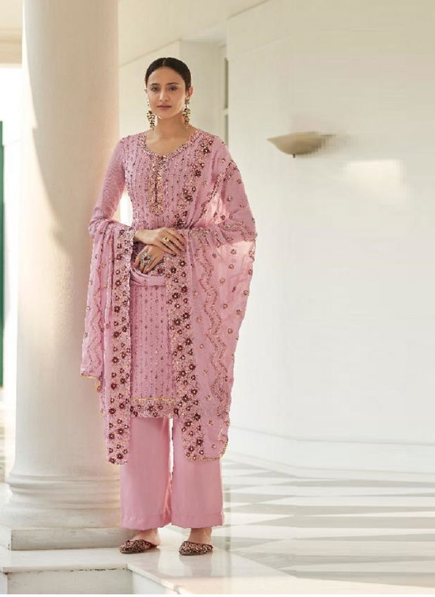 Mohini Suhani 201 Designer Festive Wear Pure Viscos Embroidery Heavy Salwar Kameez Collection
