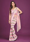 Moreen Stylish Party Wear Georgette Printed Fancy Saree Collection
