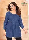Mostyle 4064 Pure Cotton Denim Western Ladies Top Wholesale Shop In Surat