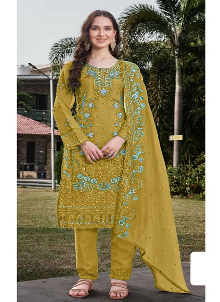 Motifz 851 A To D Organza Embroidery Pakistani Suits Suppliers In India