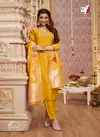 MT 4709 By AF Handwork Dola Silk Kurti With Bottom Dupatta Wholesale Market In Surat