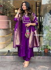 MT Chanderi Silk Designer Kurti With Bottom Dupatta Wholesale Shop In Surat