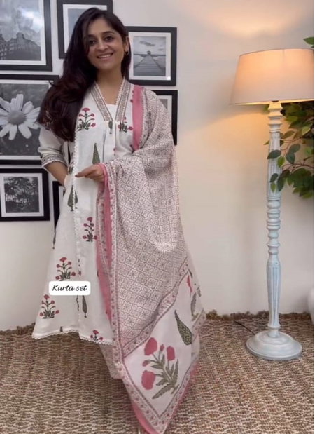 Mt Premium Cotton Printed Designer Kurti With Bottom Dupatta Wholesale Shop In Surat