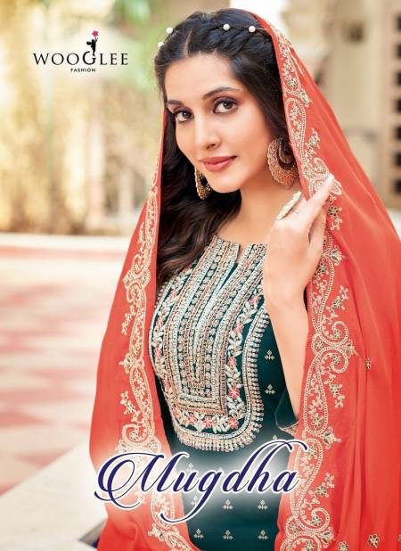 Mugdha By Wooglee Embroidery Viscose Designer Readymade Suits Wholesale Shop In Surat
 Catalog