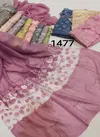 Multi Hijab 1477 Latest Fancy Casual Wear Hosiery Cotton Arabian Pallu Two Side Hijab Collection