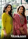Muskaan By Mittoo Modal Silk Kurti With Bottom Dupatta Suppliers In India