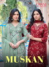 Muskan Vol 03 By Ossm 301 To 306 V Neck Readymade Suits Wholesale Market Surat
