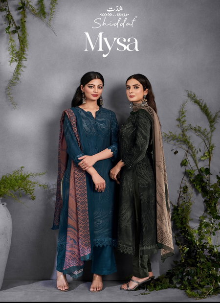Mysa By Shiddat Modal SIlk Designer Salwar Kameez Wholesalers In Delhi