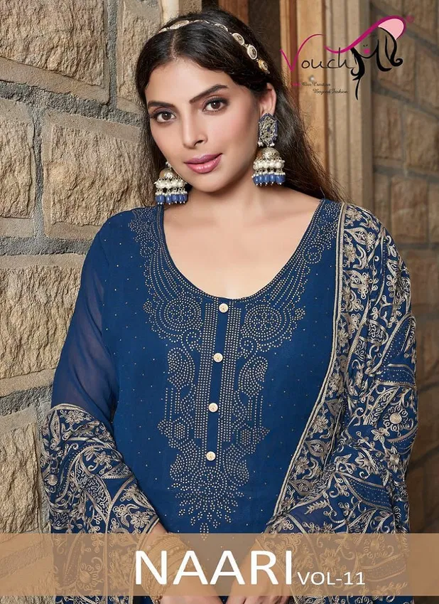 Naari Vol 11 By Vouch Heavy Designer Salwar Kameez Wholesale Price In Surat