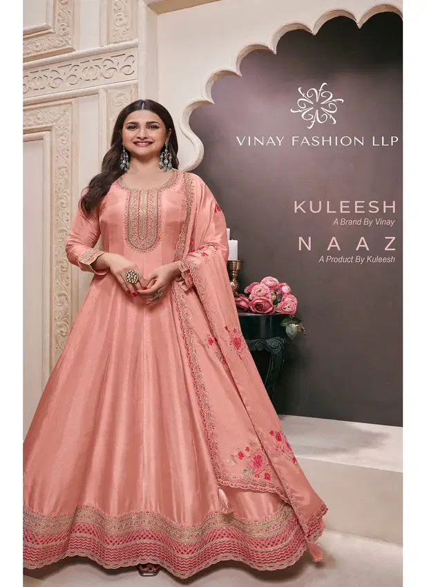 Naaz By Vinay Kuleesh Silk Designer Salwar Suit Wholesale Market In Surat