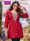 Nadiya Vol 2 By Rangmaya Rayon Tunic Ladies Top Suppliers In India