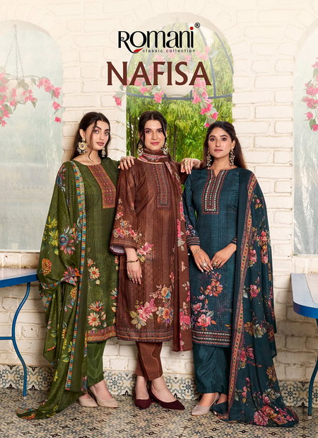 Nafisa By Romani Wholesale Soft Cotton Printed Dress Material Suppliers In India
