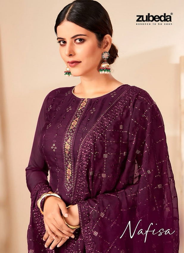 Nafisa By Zubeda Heavy Organza Designer Salwar Kameez Catalog