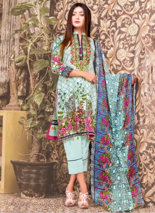 Nafisa Sahil 7 Casual Daily Wear Printed Karachi Cotton Dress Material Collection