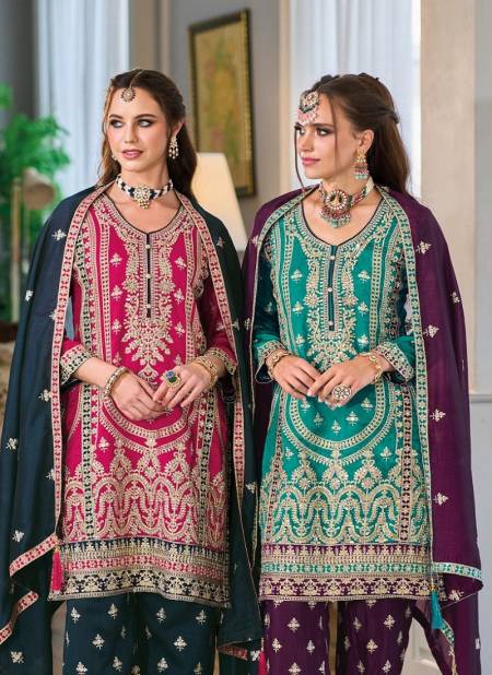 Naina By Eba Premium Silk Heavy Readymade Suits Wholesale Market In Surat Catalog