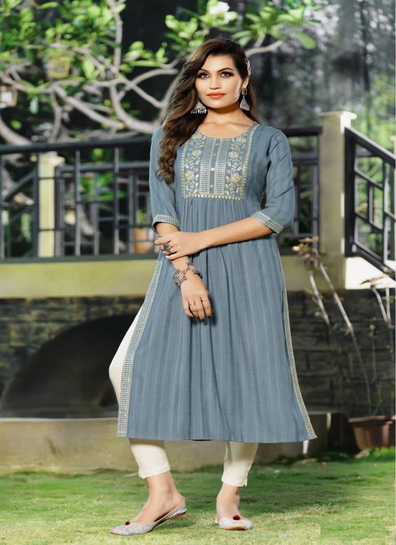 Naira By Hirwa 101-108 Designer Kurtis Catalog