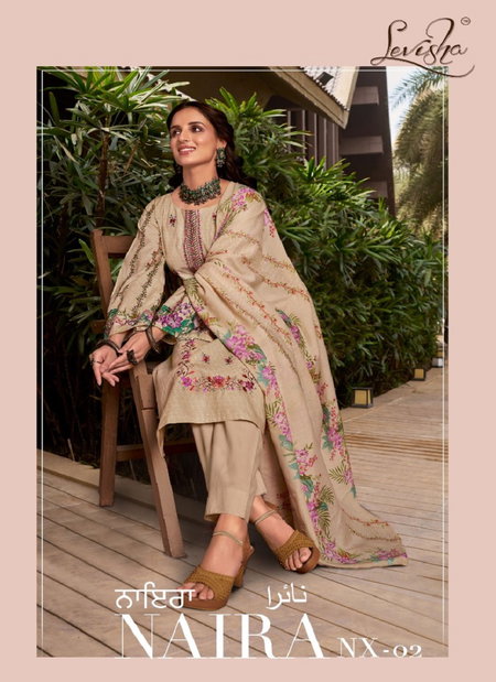 Naira Nx 02 By Levisha Cambric Cotton Dress Material Wholesale Clothing Suppliers In India
