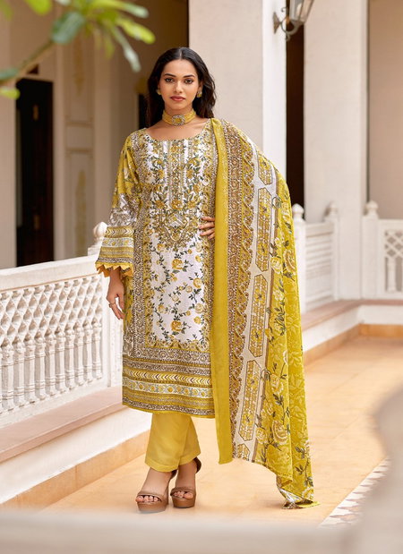 Naira Nx Vol 9 By Levisha Cambric Cotton Printed Dress Material Suppliers In India 
