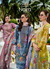 Naira Vol 99 By Belliza Cotton Printed Embroidered Dress Material Wholesalers In Delhi