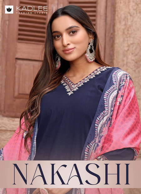 Nakashi By Kadlee Cotton Kurti With Bottom Dupatta Wholesalers In Delhi