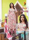 Nakashi By Master Alia Cut Capsule Printed Kurti With Bottom Dupatta Wholesale Shop In Surat
