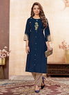 Namya 1001 Ethnic Wear SIlk Designer Kurti With Bottom Collection
