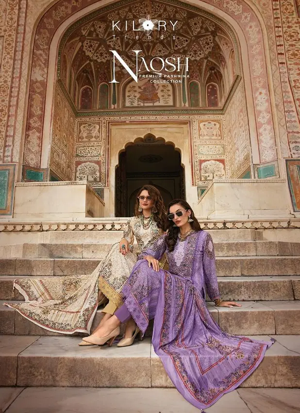 Naqsh By Kilory Viscose Pashmina Digital Printed Dress Material Wholesale Shop In Surat