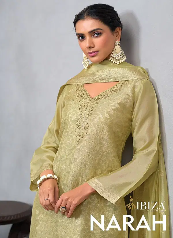 Narah By Ibiza Kosa Silk Designer Salwar Kameez Wholesale Shop In Surat