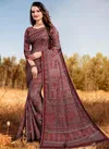 Naree Beauty Silk Printed Designer Party wear Saree Collections