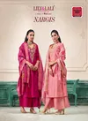 Nargis By Lily And Lali Roman Kurti Bottom With Dupatta Exporters In India