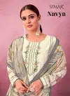 Navya By Glossy Linen Cotton Printed Dress Material Orders In India
