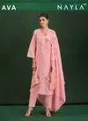 Nayla Ava 2 Size Set Cotton Work Designer Readymade Suits Wholesalers In Delhi
