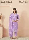 Nayla Nazakat Pure Cotton Designer Kurti With Bottom Dupatta Wholesale Shop In Surat
