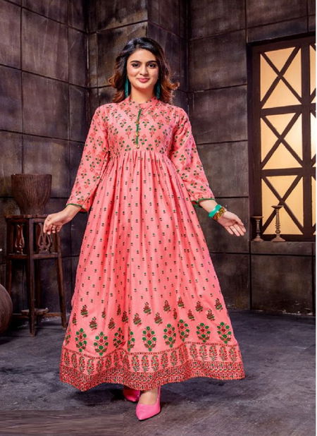 Nazakat Vol 2 By Paavi Long Anarkali Kurtis Catalog
 Catalog