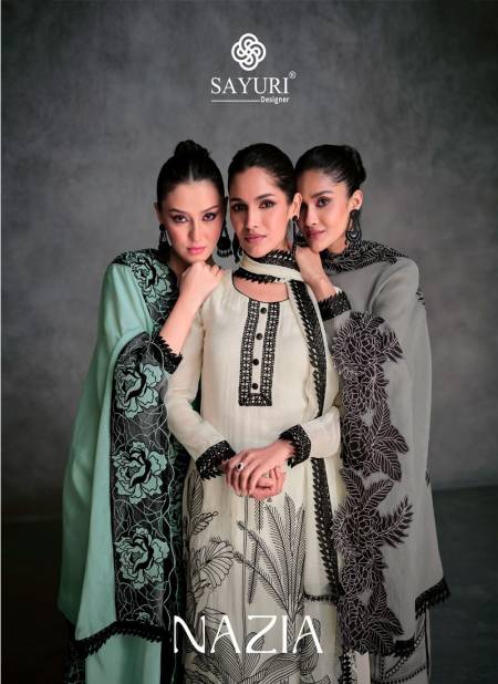 Nazia By Sayuri Pure Organza Silk Designer Readymade Suits Wholesale Market In Surat Catalog