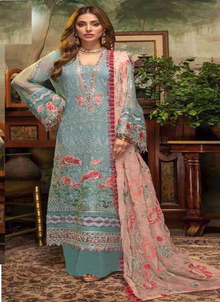 Nazneen Zaida 201 Series Festive Wear Georgette Designer Salwar Kameez