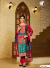 ND 9344 By AF Russian Silk Printed Kurti With Bottom Dupatta Wholesale Market In Surat