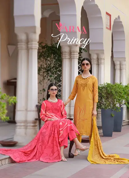 Princy By Varaa Masleen Designer Dress Material Suppliers In India
