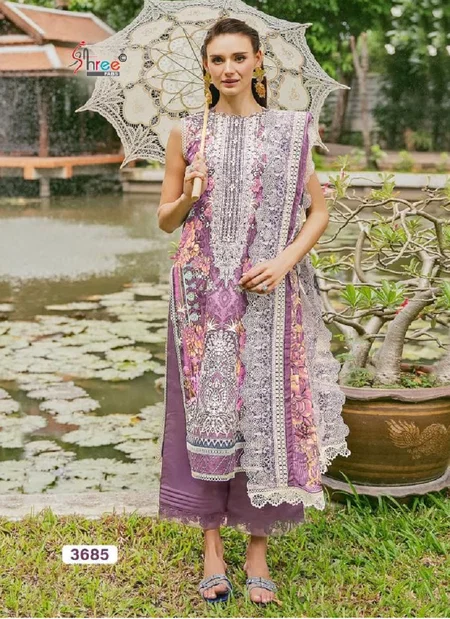 Needle Wonder Lawn Collection Vol 5 By Shree Cotton Pakistani Suits Wholesale Online
