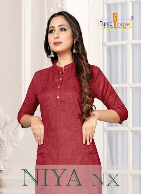 NEHA NIYA NX Latest Designer Pure Soft Cotton Regular Casual Wear Kurtis With Bottom Collection Catalog