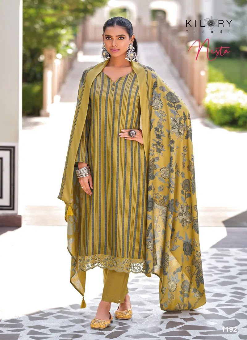 Nesta By Kilory Pashmina Printed Salwar Suits Orders In India Catalog