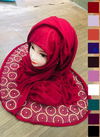 New Designer Diamond Worked Hijabscarf Collection