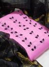 New Dress Material Collection Have Chanderi Handwork With Chanderi Chex Dupatta 