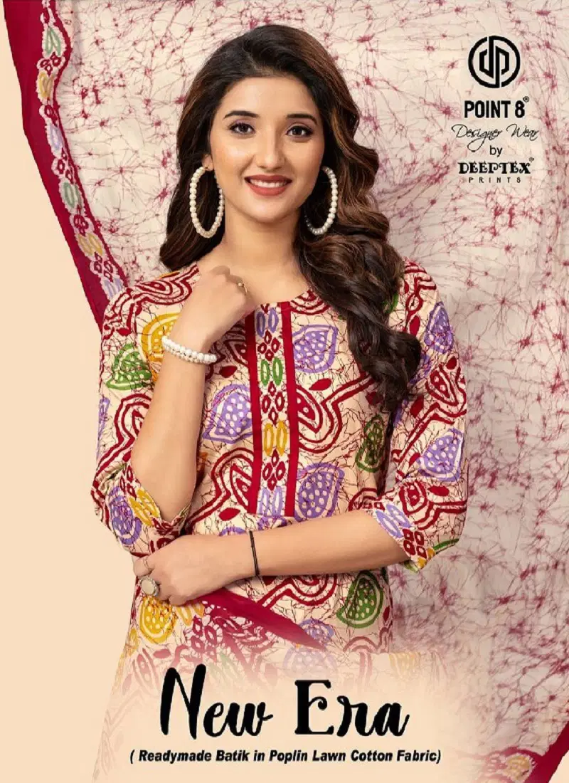 New Era Vol 1 By Deeptex Cotton Readymade Suit Exporters In India Catalog